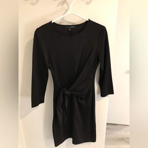 Dynamite Long Sleeve Black Dress